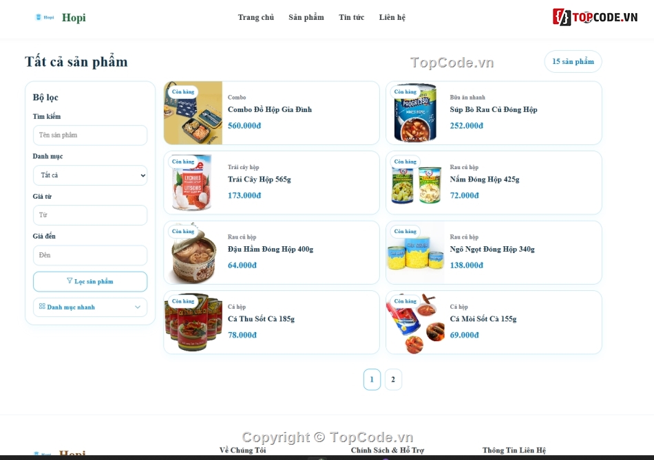 đồ án Web bán hàng,đồ án bán đồ decor,đồ án bán đồ hộp
